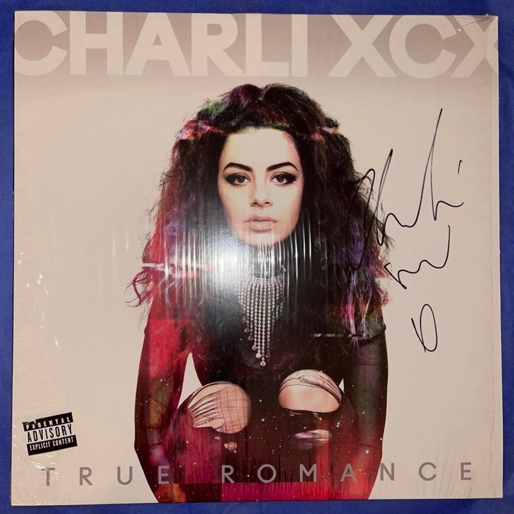 Charli Xcx True Romance SIGNED Vinyl